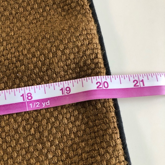 PB | Brown Linen Pillow Cover - Picture 5 of 7